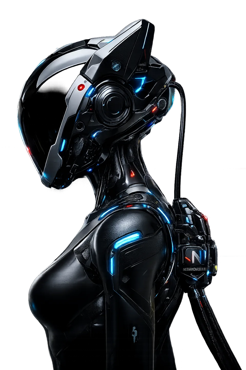 NewtonBotics cybernetic figure